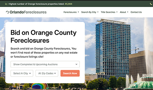 Orlando Foreclosure Auctions